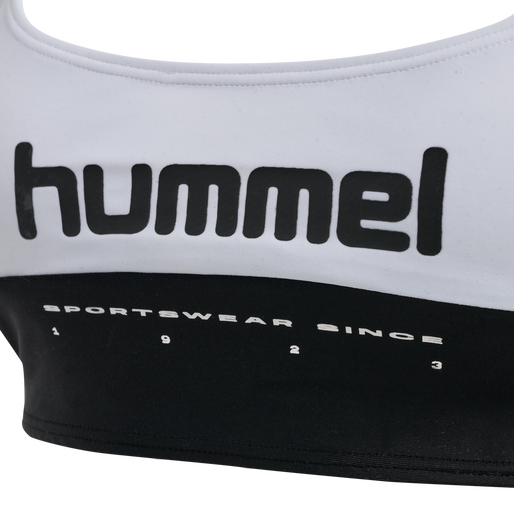hmlCINDI SWIM TOP, WHITE/BLACK, packshot