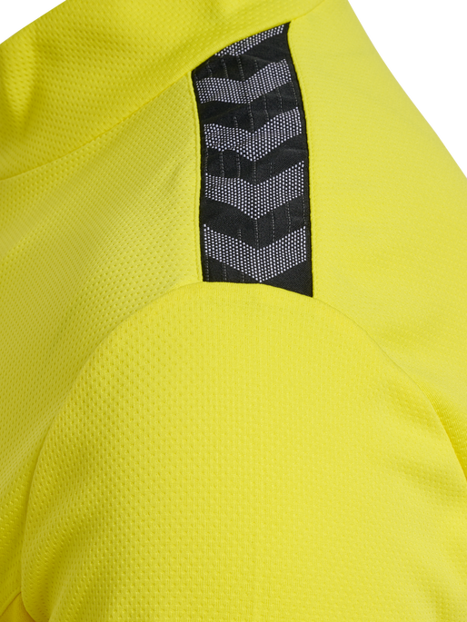 hmlAUTHENTIC PL ZIP JACKET, BLAZING YELLOW, packshot