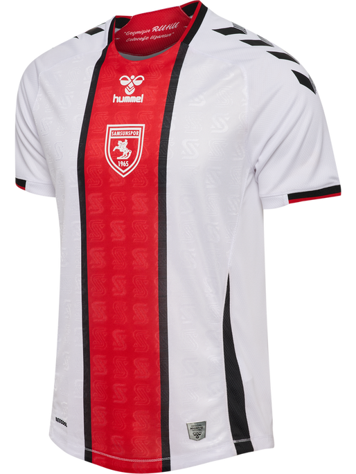 SAMSUN MILLENIUM JERSEY S/S 24/25, WHITE/TRUE RED, packshot