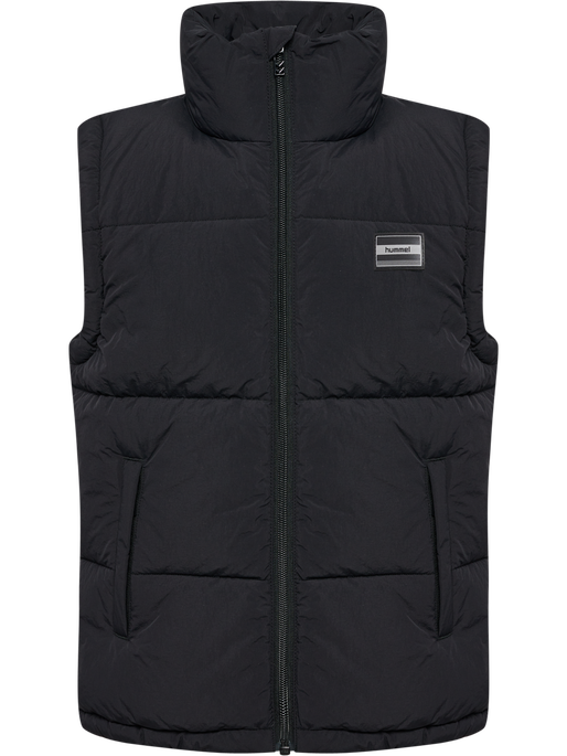 hmlCRISP TEX VEST, BLACK, packshot