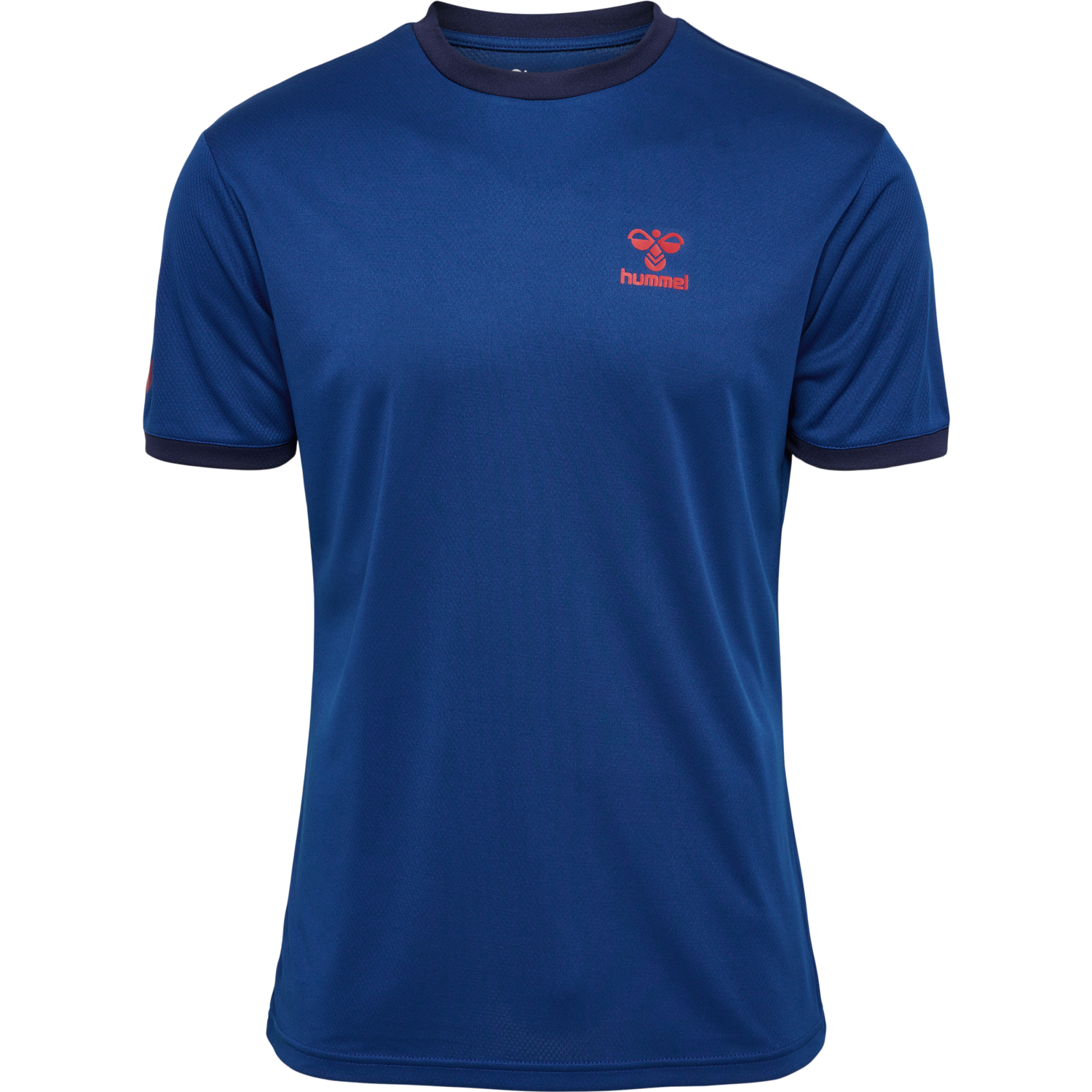 hmlQ4 POLY JERSEY S/S, LIMOGES, packshot