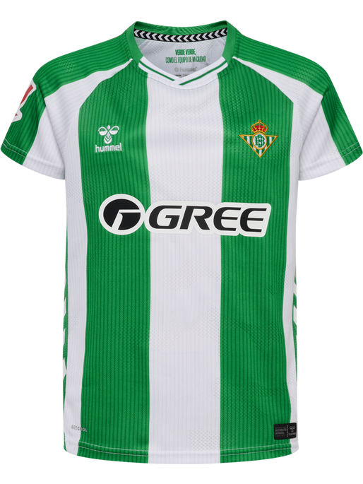 RBB 25/26 HOME JERSEY S/S KIDS, FERN GREEN/WHITE, packshot