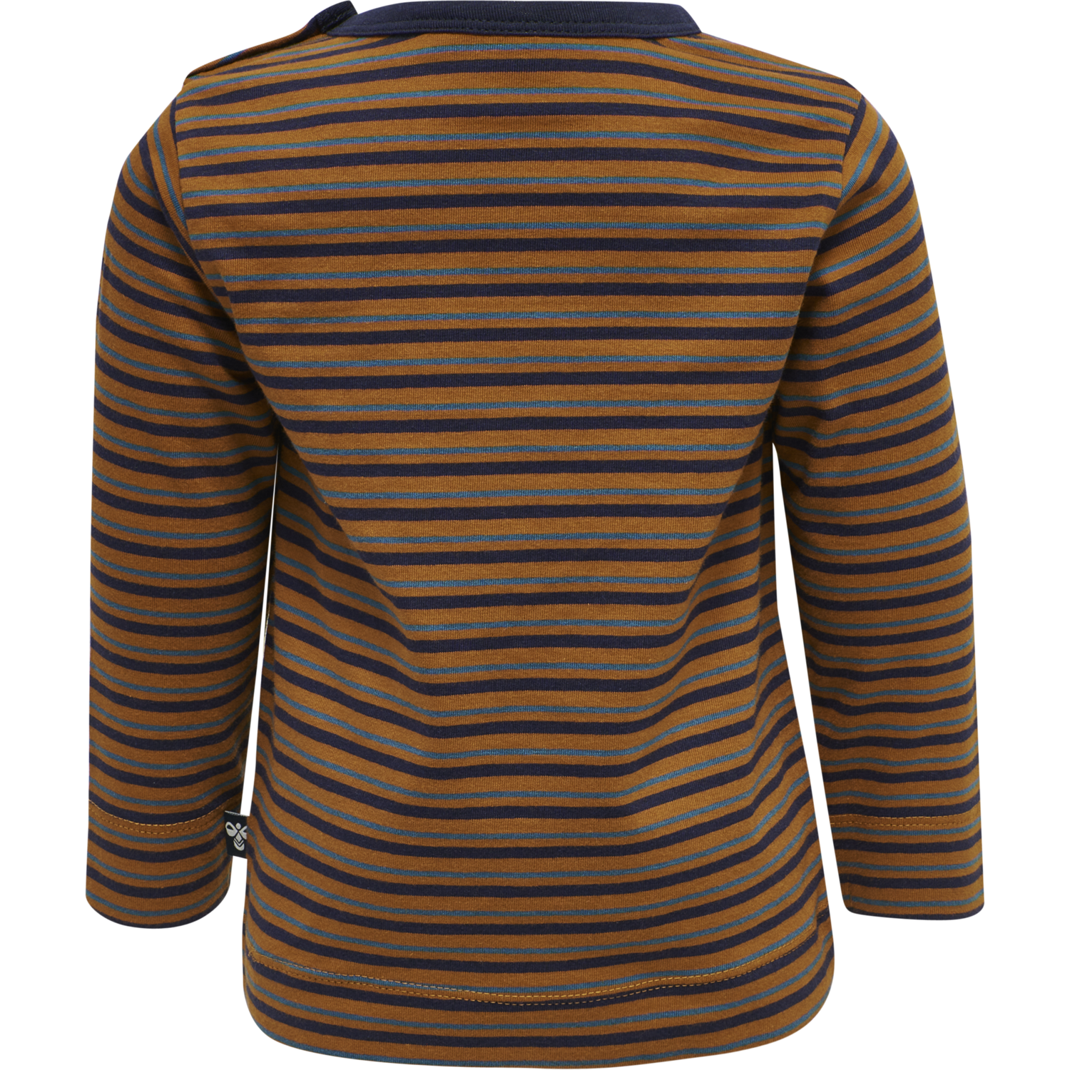 hmlSILVER T-SHIRT L/S, GLAZED GINGER, packshot