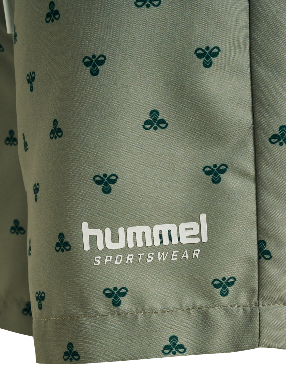 hmlJR REG BEE AOP BOARD SHORTS, SHADOW, packshot