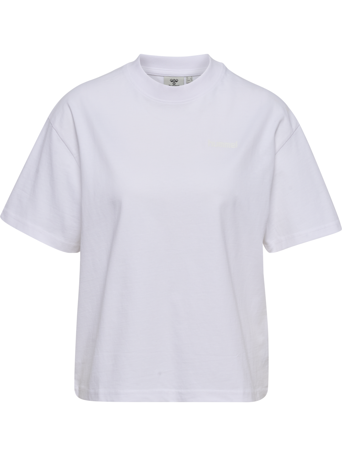 hmlKEEPER LOGO W T-SHIRT S/S, WHITE, packshot