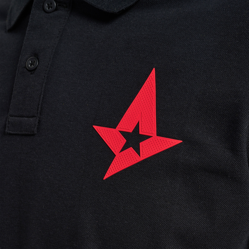 hummel ASTRALIS 20 21 POLO BLACK WO SPONSOR hummel