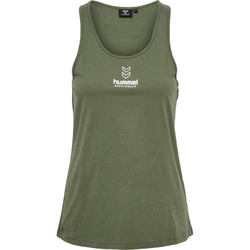 hmlLGC VAL TANKTOP, FOUR LEAF CLOVER, packshot