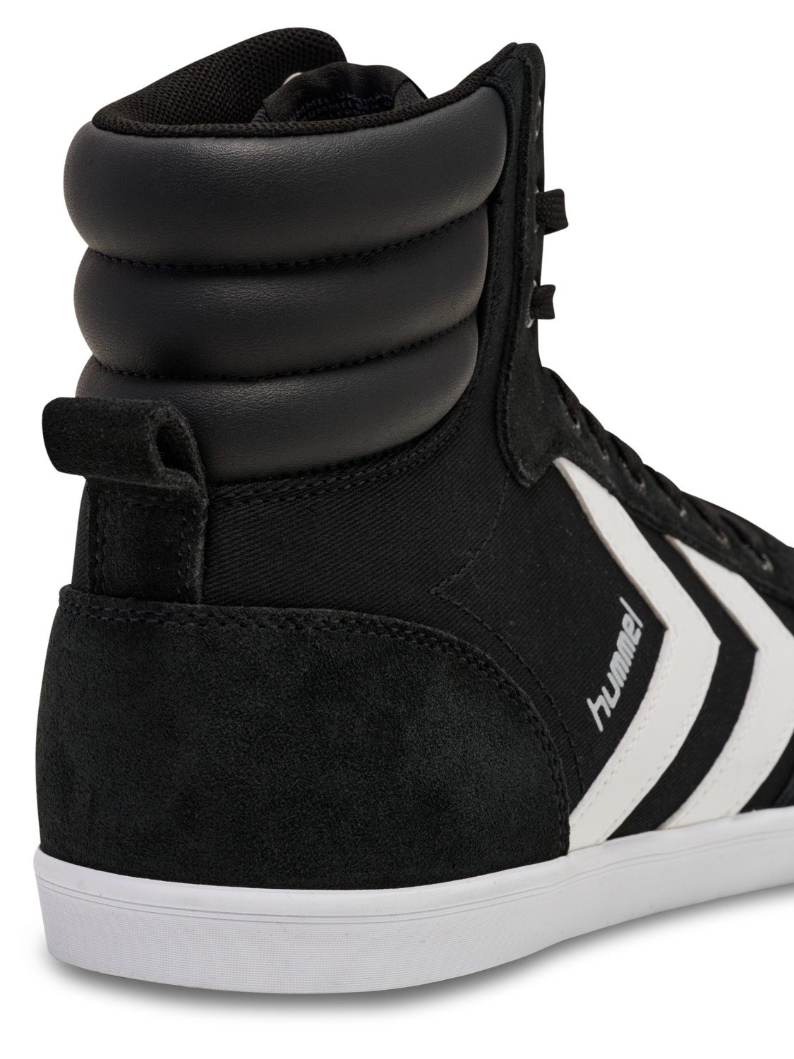 HUMMEL SLIMMER STADIL HIGH, BLACK/ WHITE KH, packshot