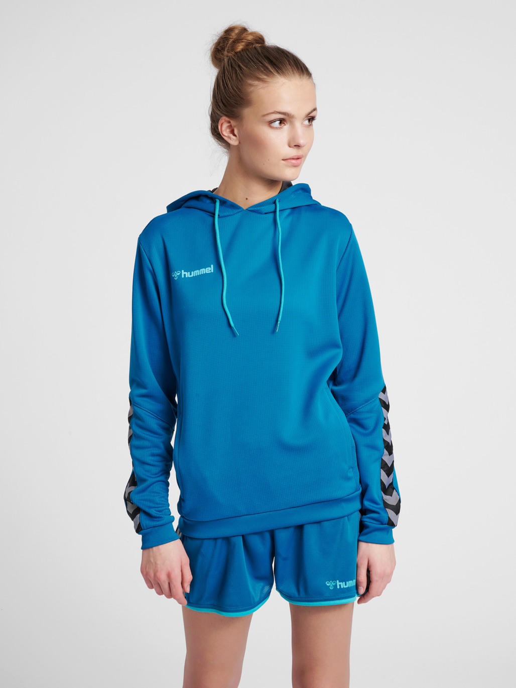 Polyester hoodies womens top