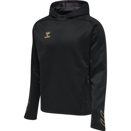 hmlCIMA XK HOODIE, BLACK, packshot