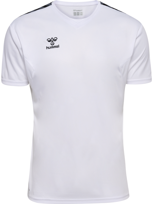 hmlAUTHENTIC PL JERSEY S/S, WHITE hmlAUTHENTIC PL JERSEY S/S, WHITE, packshot