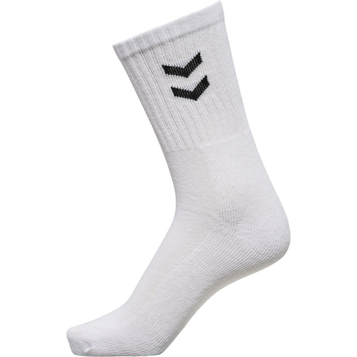 3-Pack Basic Sock, WHITE 3-Pack Basic Sock, WHITE, packshot