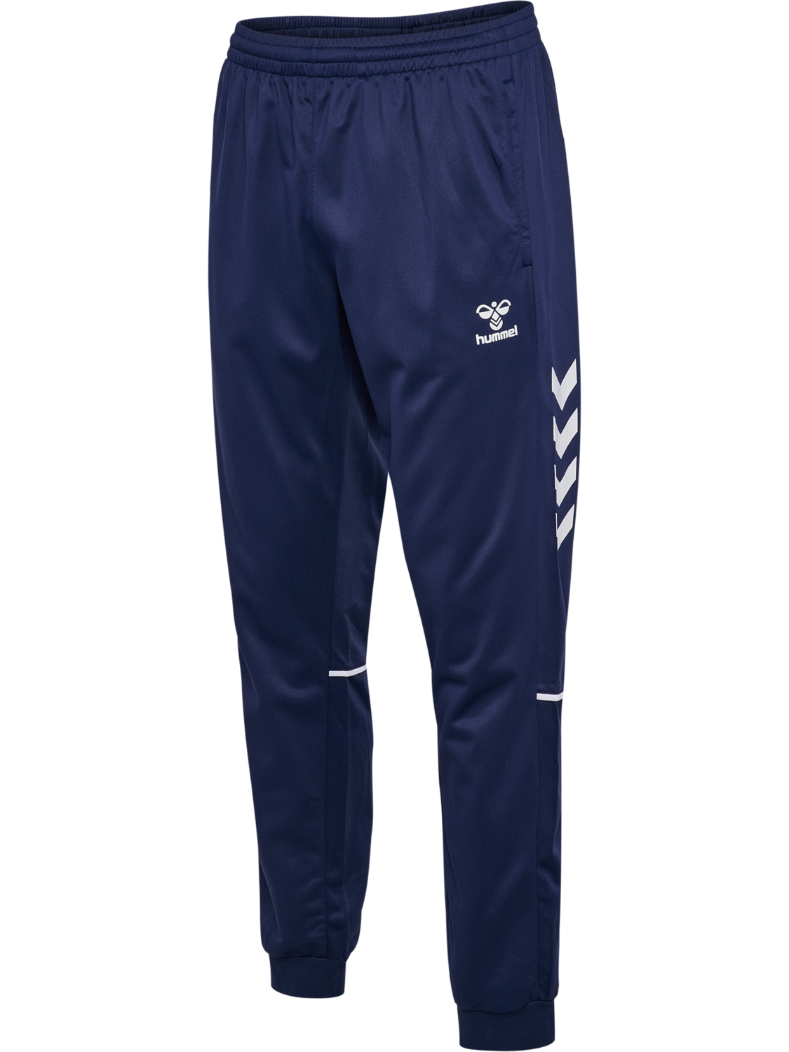 hmlCORE 2.0 TRACK PANTS, MARINE/WHITE, packshot