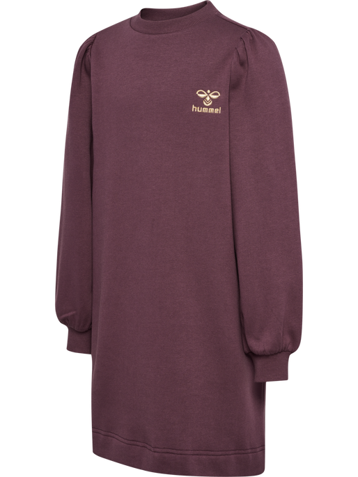 hmlTONE DRESS L/S, HUCKLEBERRY, packshot