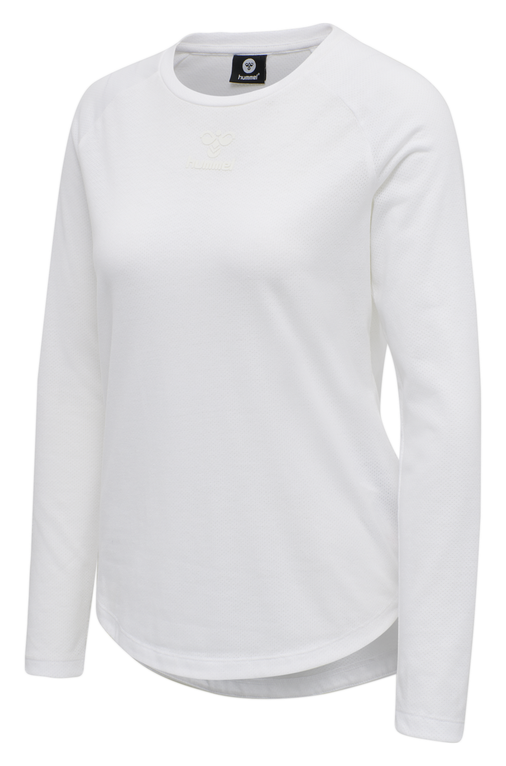 hmlVANJA T-SHIRT L/S, WHITE, packshot