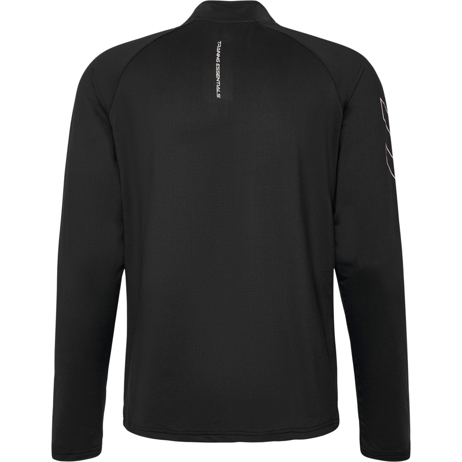 hmlTE STRENGTH TRAINING TRACK TOP, BLACK, packshot