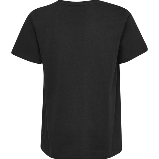 hmlTRES T-SHIRT S/S, BLACK, packshot