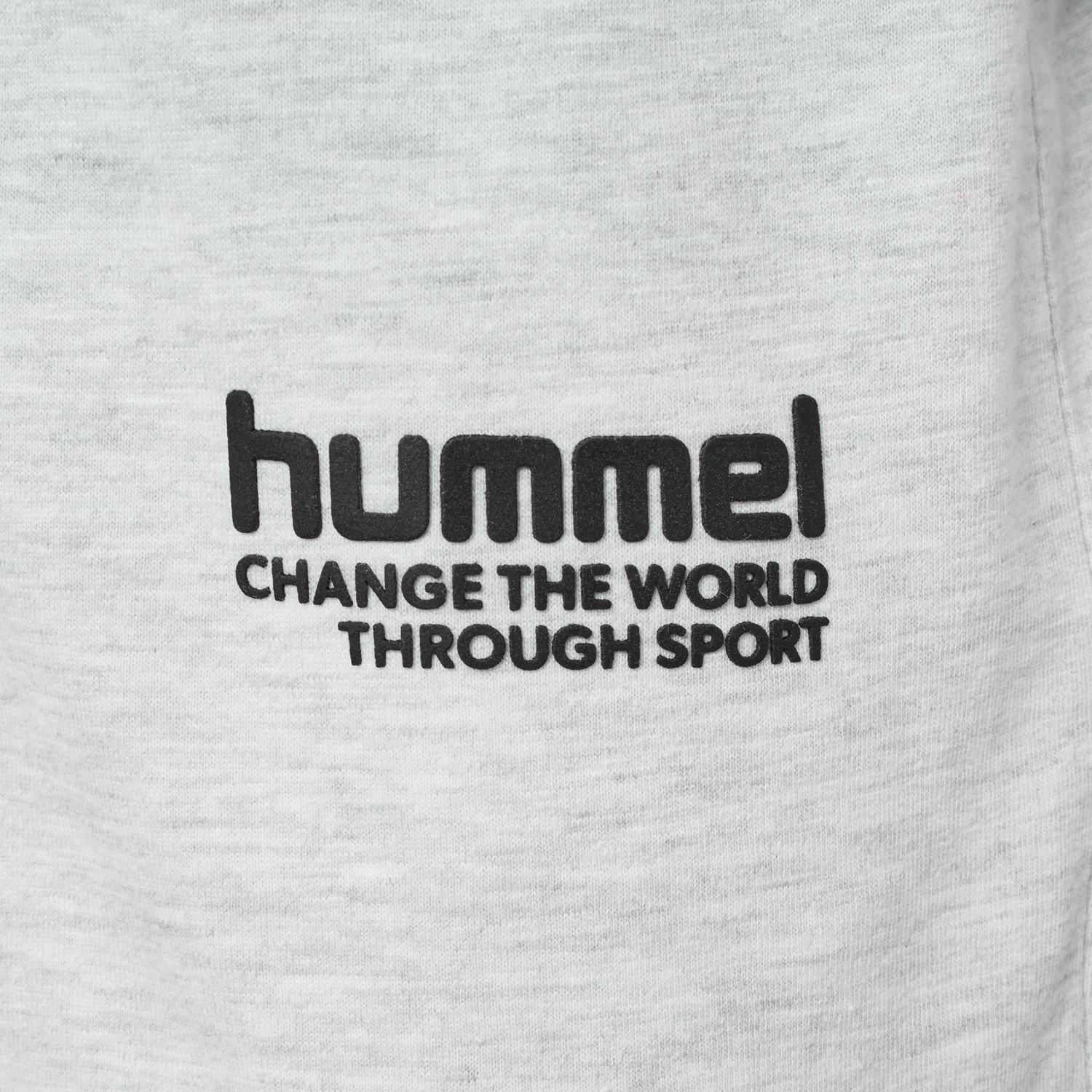 hmlPURE T-SHIRT S/S, ULTRA LIGHT GREY MELANGE, packshot