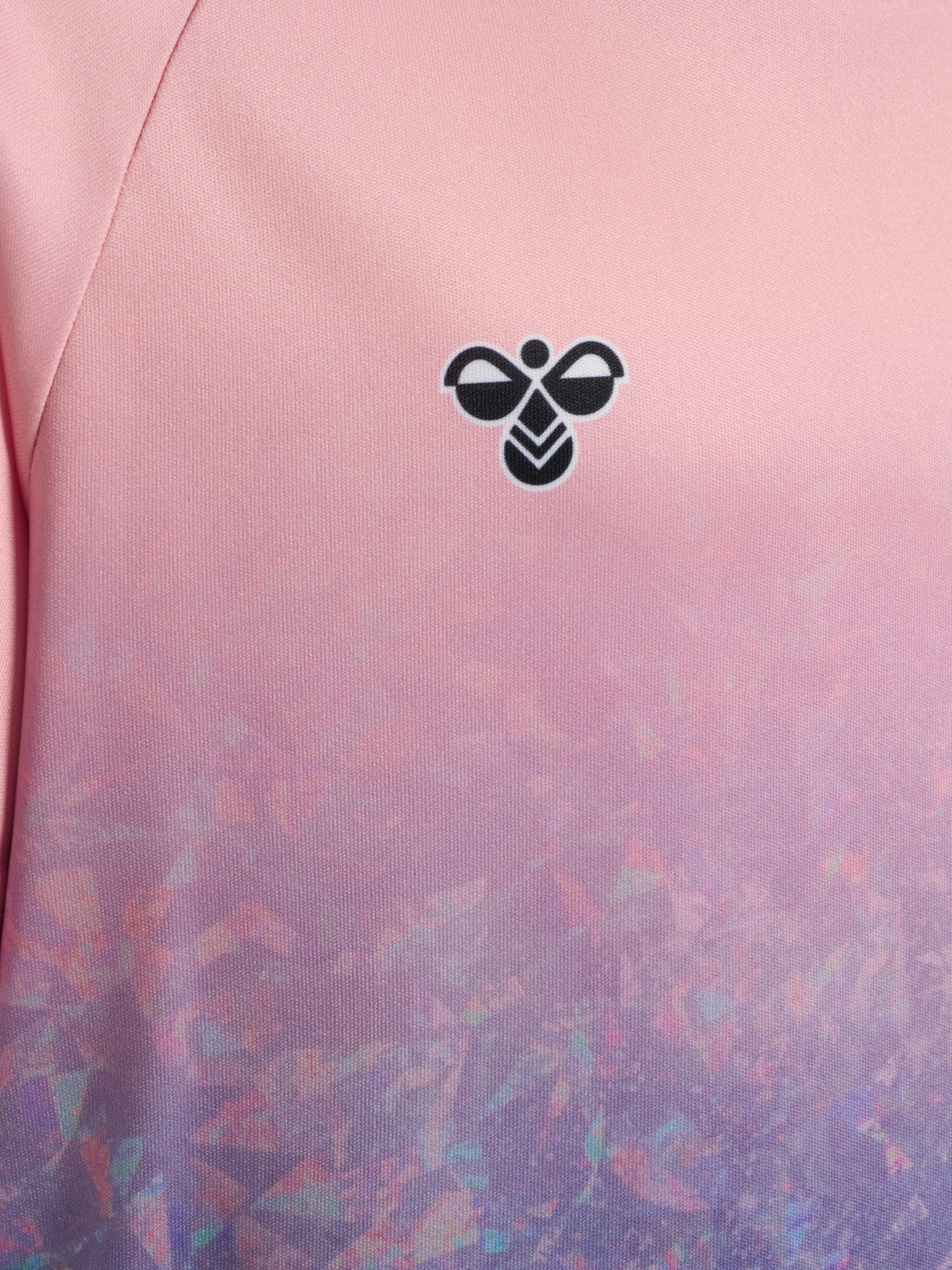 hmlSHIMMER T-SHIRT S/S, PINK NECTAR, packshot