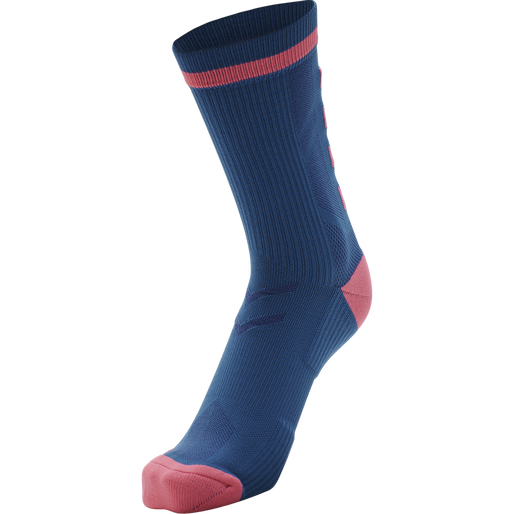 ELITE INDOOR SOCK LOW PA, BLUE CORAL, packshot