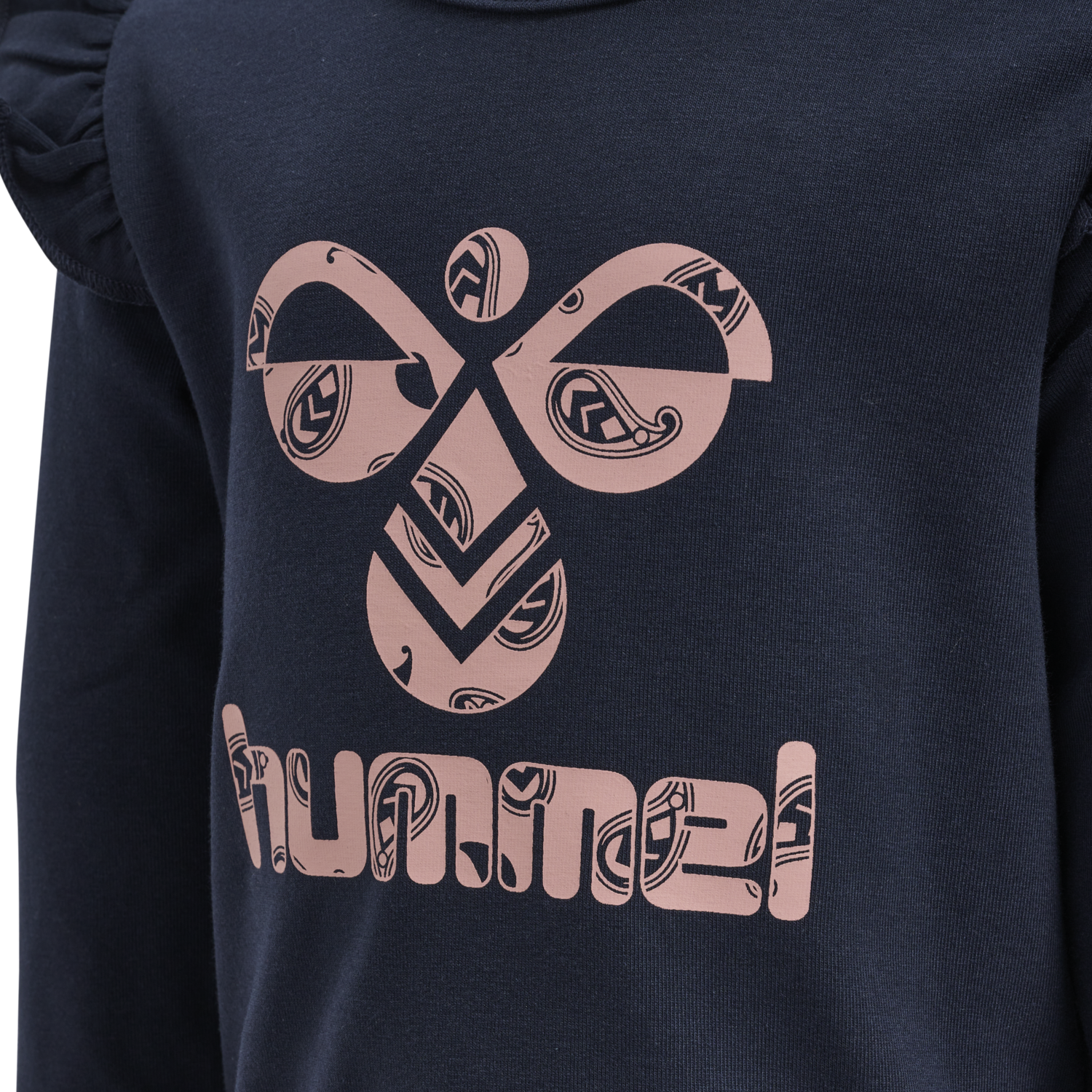 hmlARTEMIS T-SHIRT L/S, BLACK IRIS, packshot