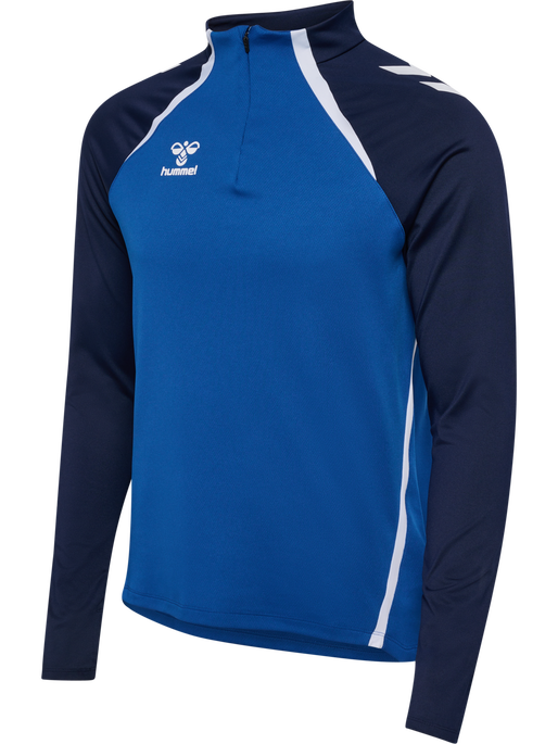 hmlLEAD 2.0 HALF ZIP, TRUE BLUE/MARINE, packshot