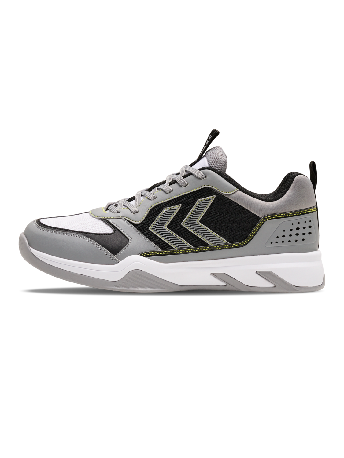 Chaussures De Handball Hummel Speed Court - Taille 43 EU - Dessus Cuir Synthétique Et Mesh, Semelle Caoutchouc - Pour Salle Et Sport