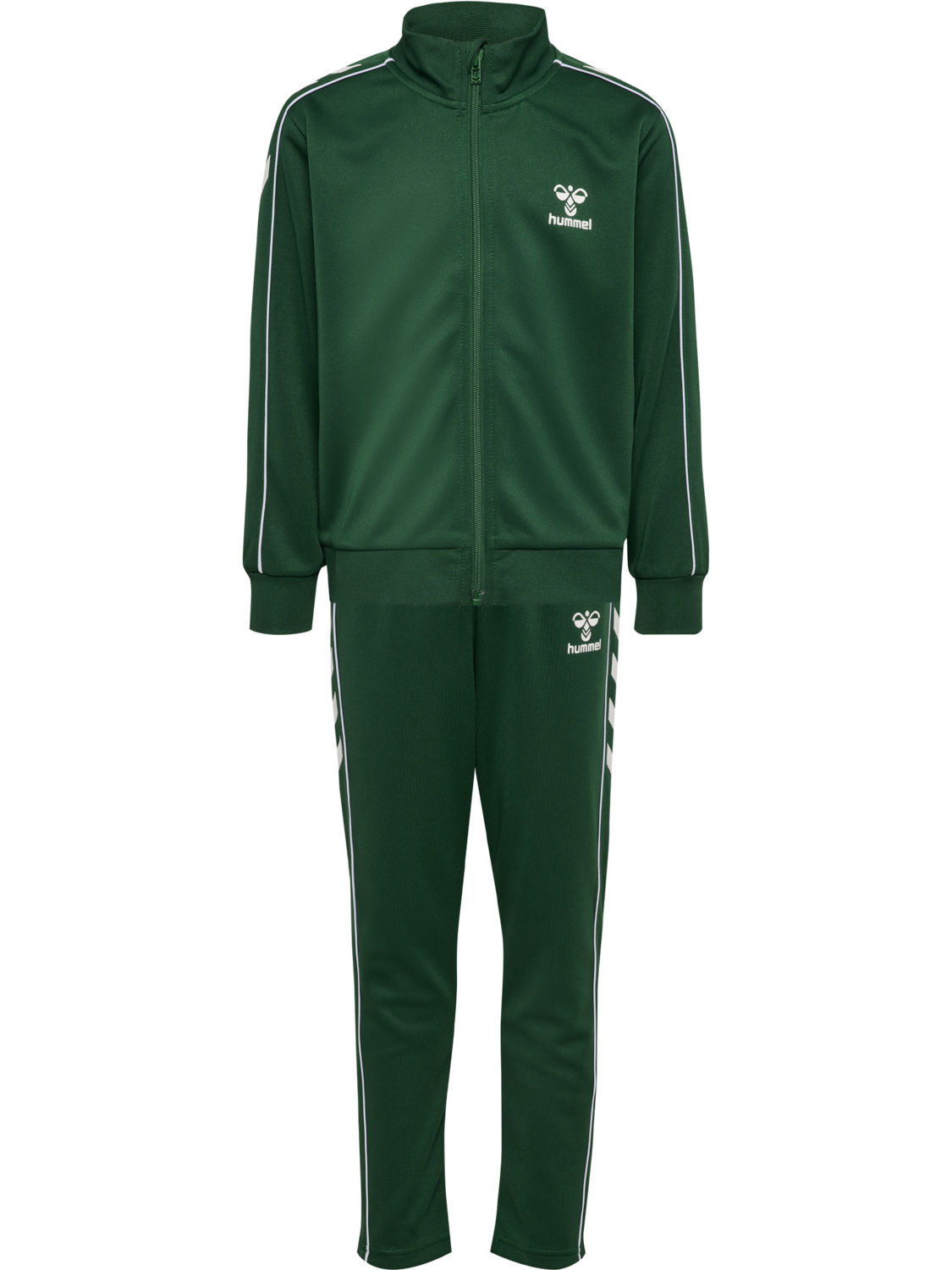 hmlTRACK TRACKSUIT, DARK GREEN, packshot