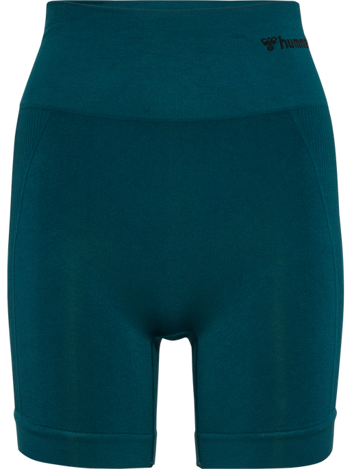 hmlTIF SEAMLESS SHORTS, DARK SEA, packshot
