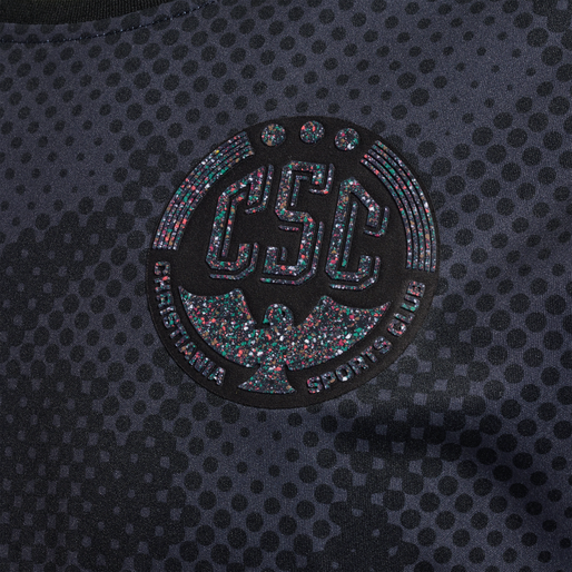 CSC 22/23 AWAY JERSEY S/S, JET BLACK/FORGED IRON, packshot