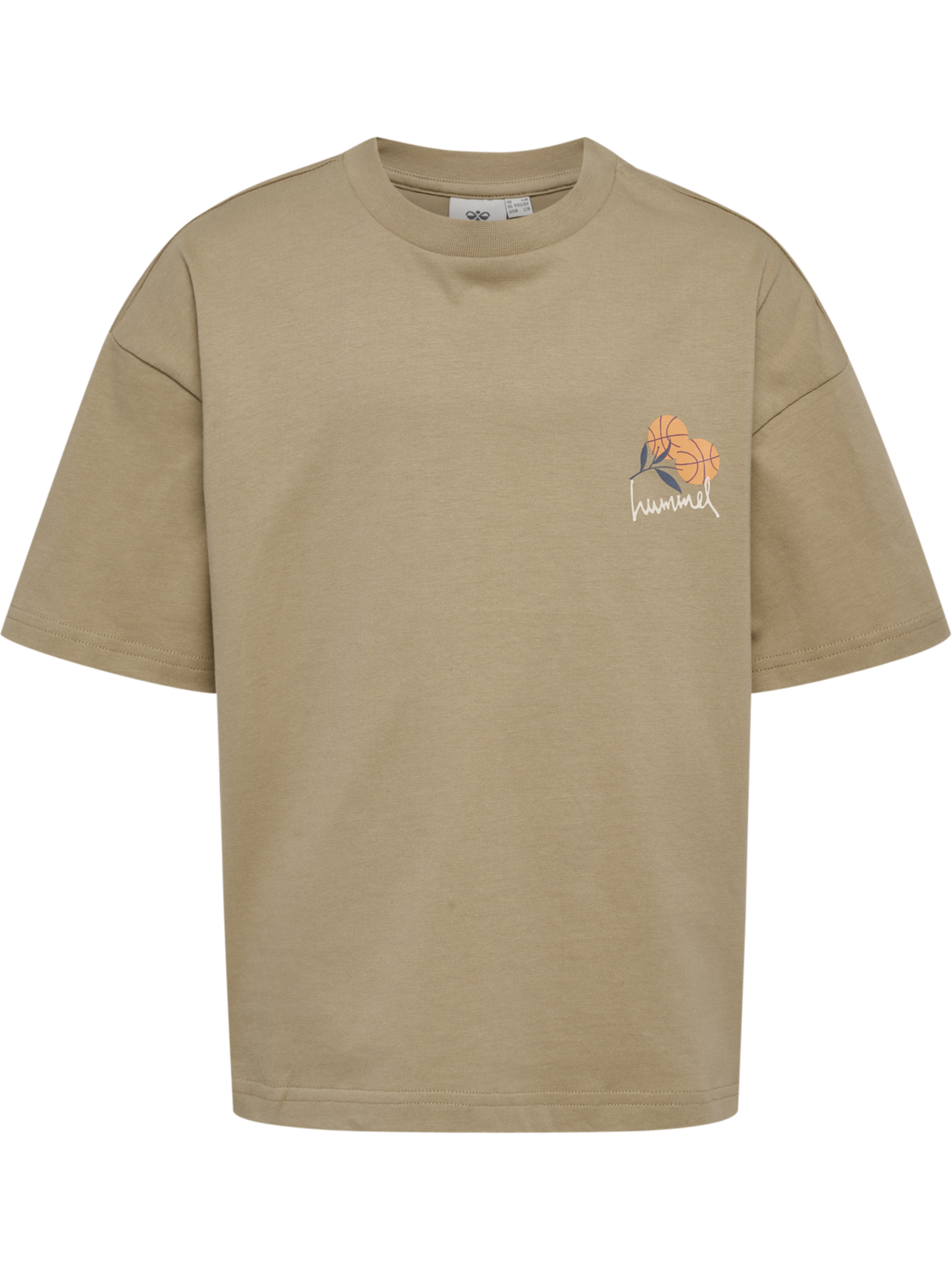 hmlMIO BOXY T-SHIRT S/S, SILVER MINK, packshot