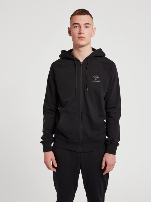 hummel ISAM 2.0 ZIP HOODIE - BLACK | hummel.net