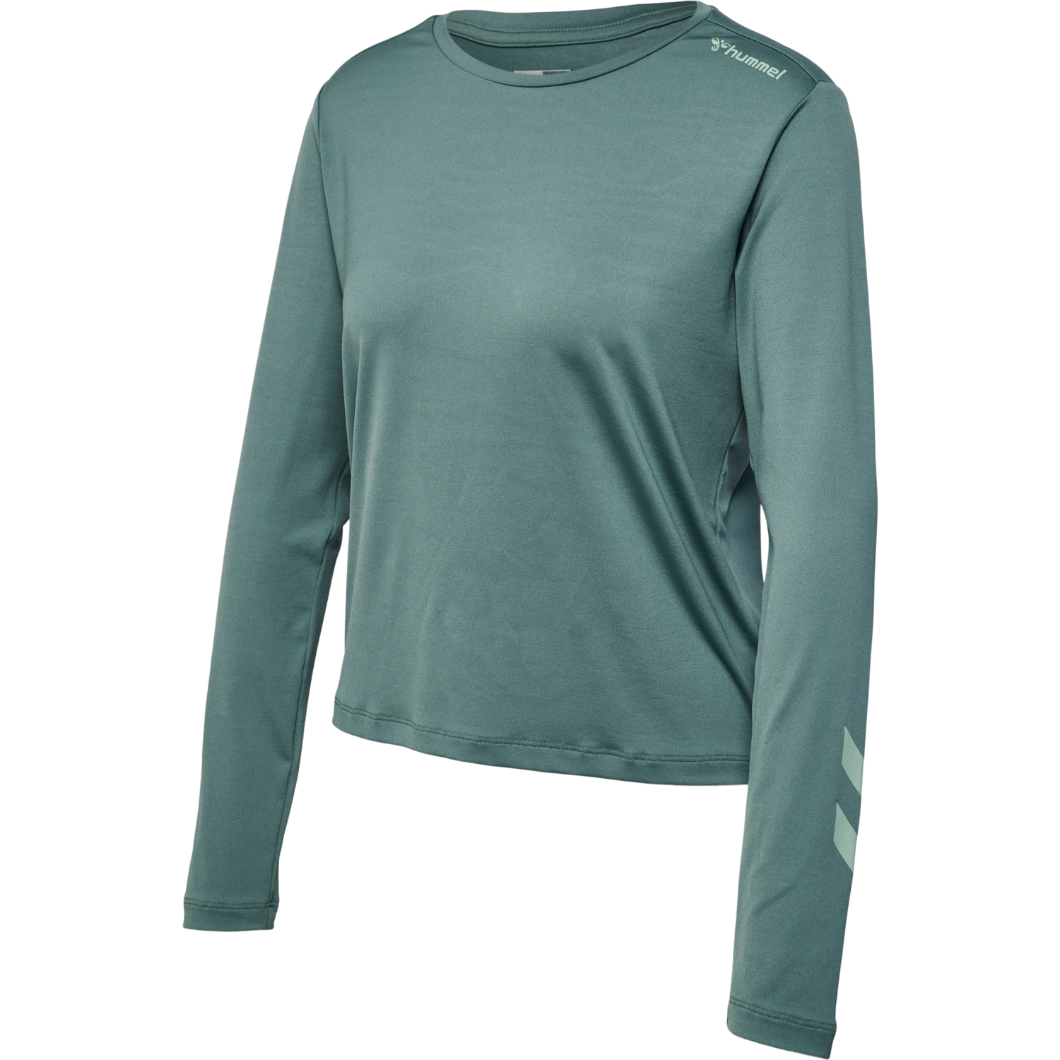 hmlMT TAYLOR T-SHIRT L/S, NORTH ATLANTIC, packshot