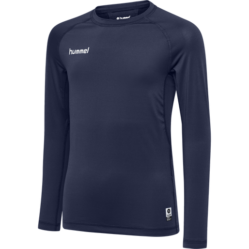 HML FIRST PERFORMANCE KIDS JERS L/S, MARINE, packshot