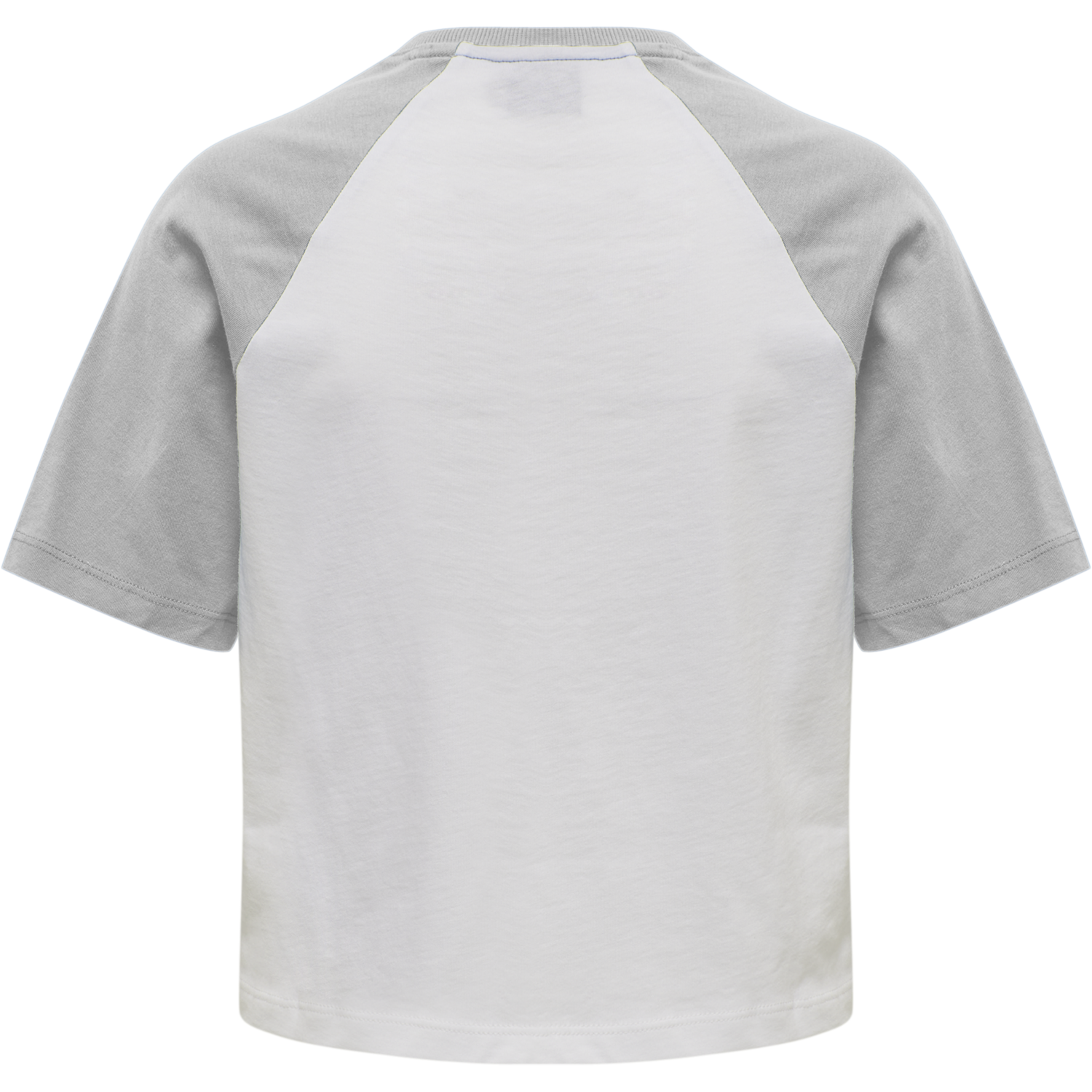 hmlLGC NAYA CROPPED T-SHIRT, LIGHT GREY MELANGE, packshot