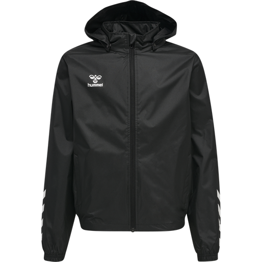 hmlCORE XK SPRAY JACKET KIDS, BLACK, packshot