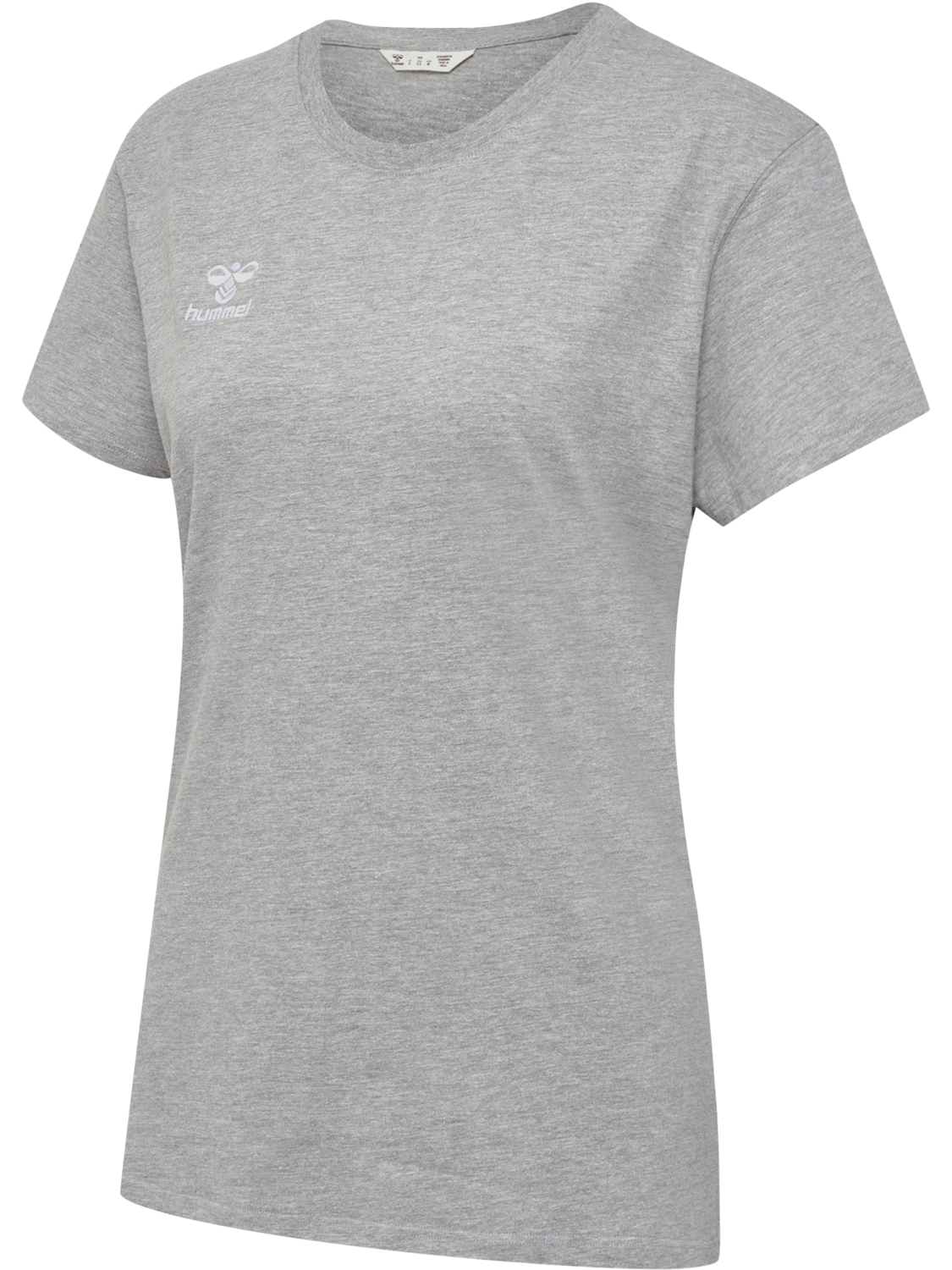 hmlGO 2.0 T-SHIRT S/S WOMAN, GREY MELANGE, packshot