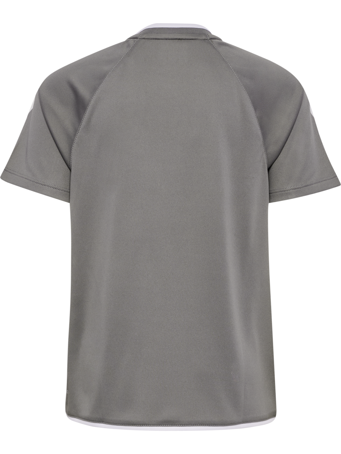 hmlCORE 2.0 JERSEY S/S KIDS, STEEL GRAY/WHITE, packshot