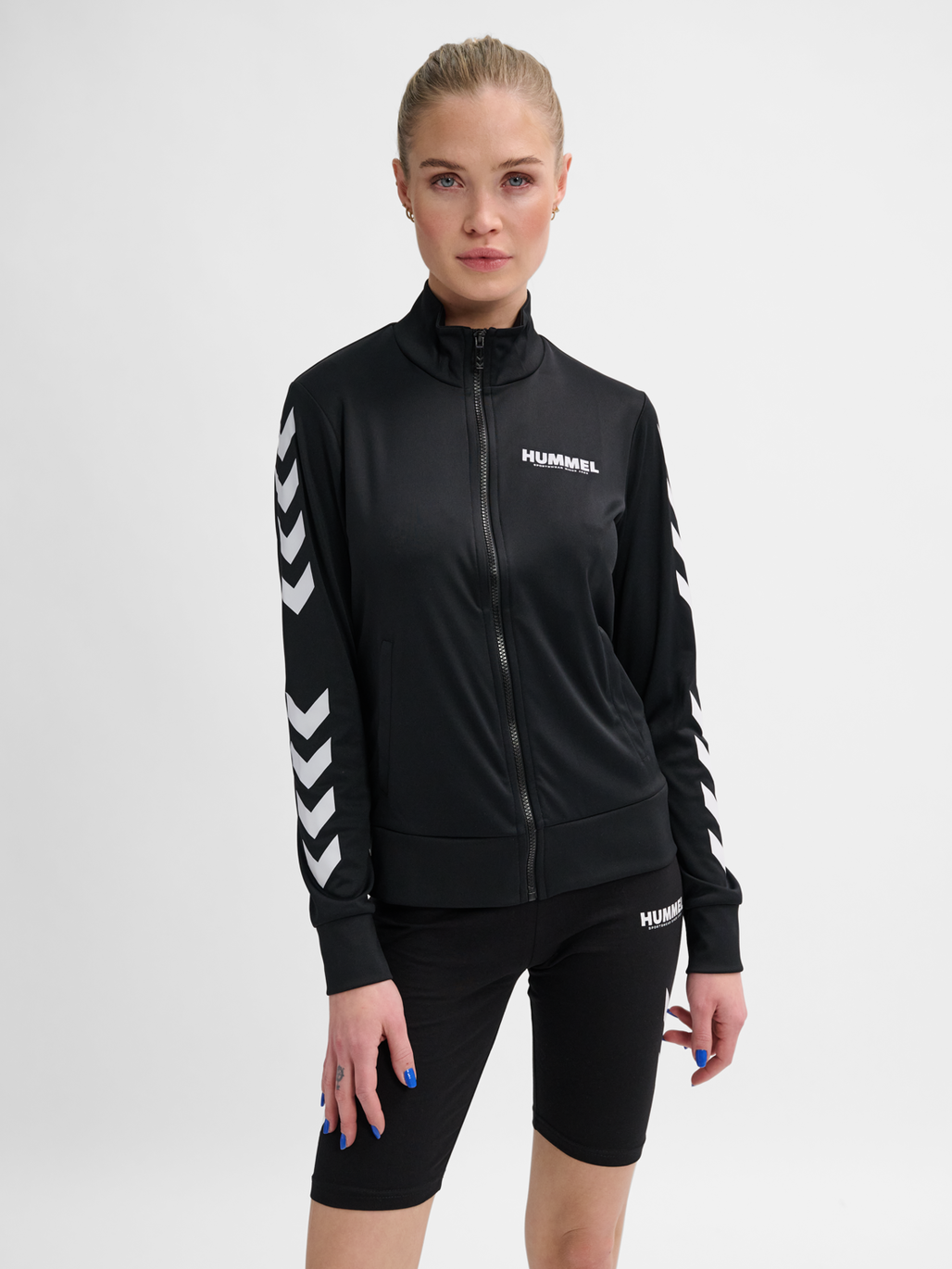 Hummel long zip jacket store