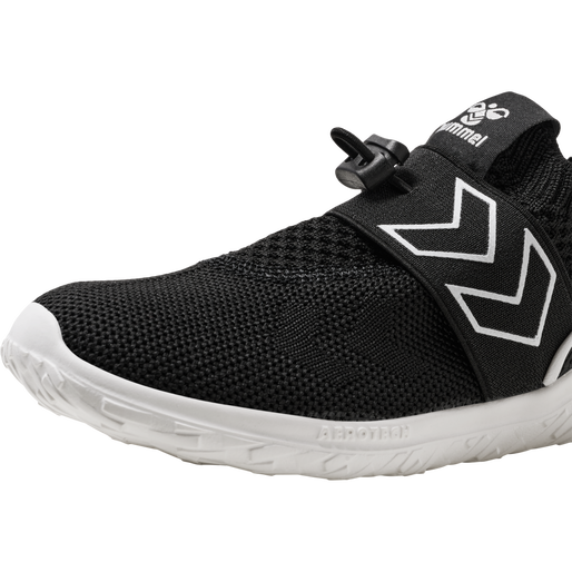 ACTUS KNIT SLIP-ON RECYCLED JR, BLACK, packshot