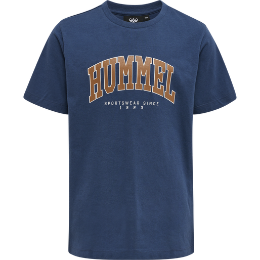 hmlFAST T-SHIRT S/S 2-PK, SARGASSO SEA/KALAMATA, packshot