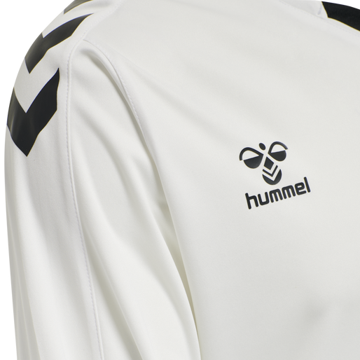 hmlCORE XK POLY JERSEY L/S, WHITE hmlCORE XK POLY JERSEY L/S, WHITE, packshot