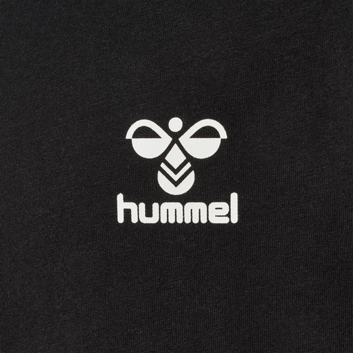 hmlMILLE T-SHIRT DRESS S/S, BLACK, packshot