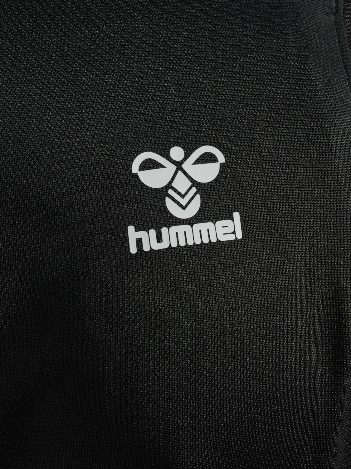 hmlESSENTIAL HALF-ZIP, BLACK, packshot