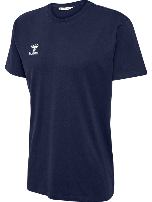 hmlGO 2.0 T-SHIRT S/S, MARINE, packshot
