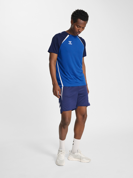 hmlLEAD 2.0 JERSEY S/S, TRUE BLUE/MARINE, model