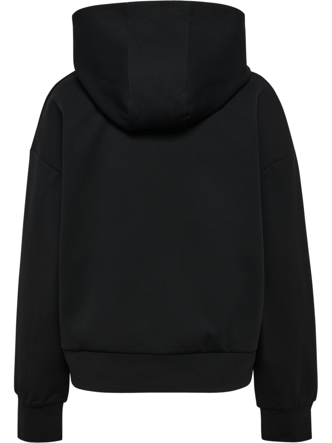 hmlDEFENDER W ZIP HOODIE, BLACK, packshot