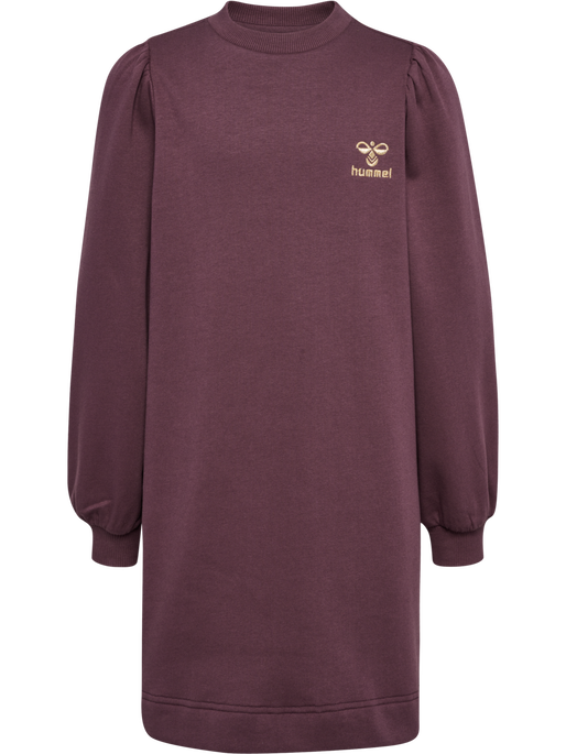 hmlTONE DRESS L/S, HUCKLEBERRY, packshot