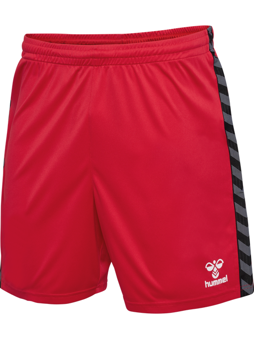 hmlAUTHENTIC PL SHORTS, TRUE RED, packshot