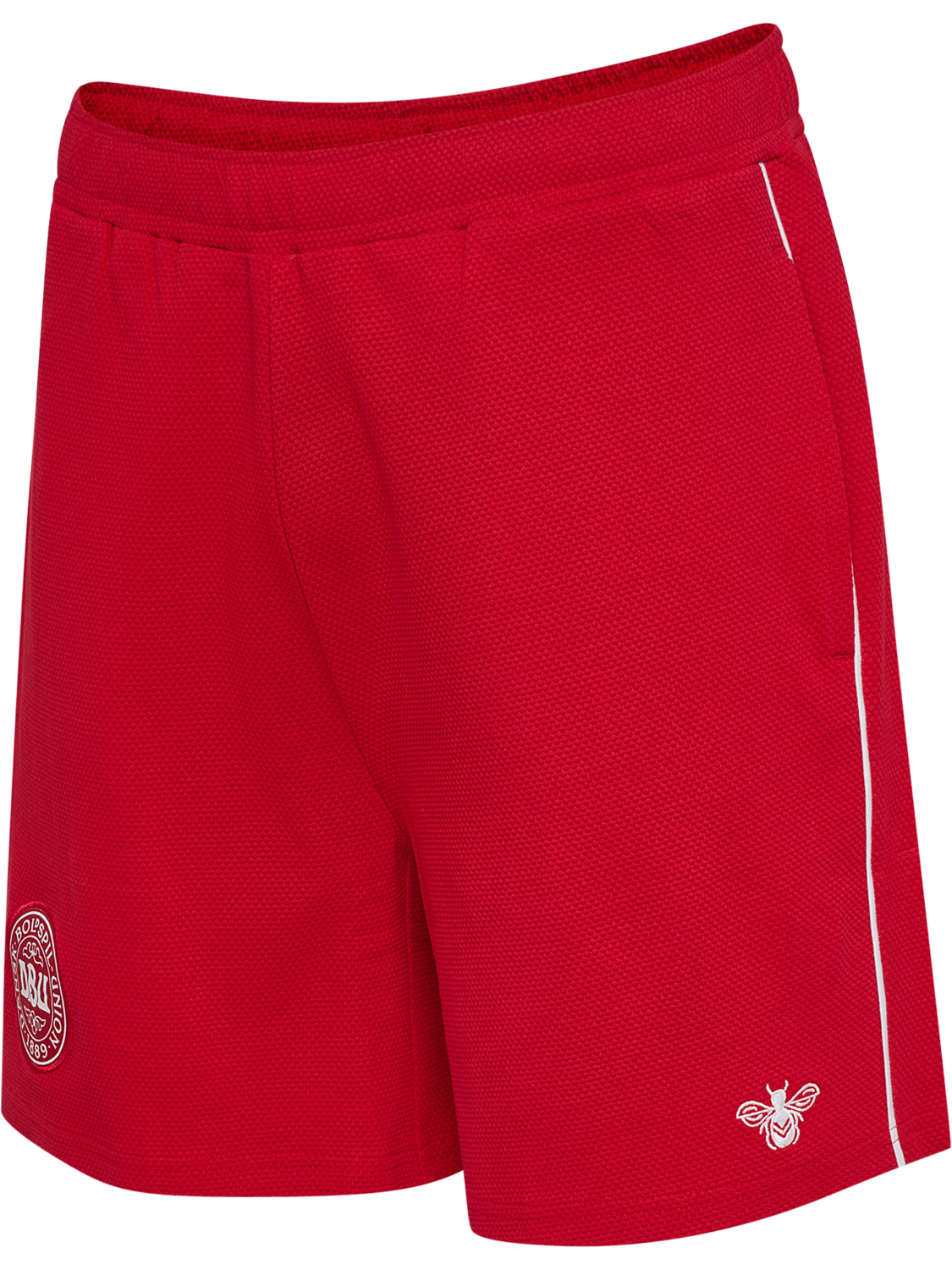 DBU 26 FAN KNITTED SHORTS, TANGO RED, packshot